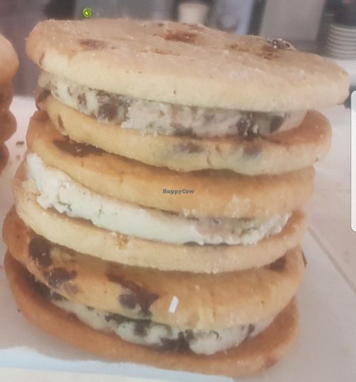 Sandwich cookies at Harry's at 387 in Belfast