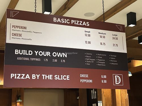 Menu   at Curry Village Pizza Deck in Yosemite Valley