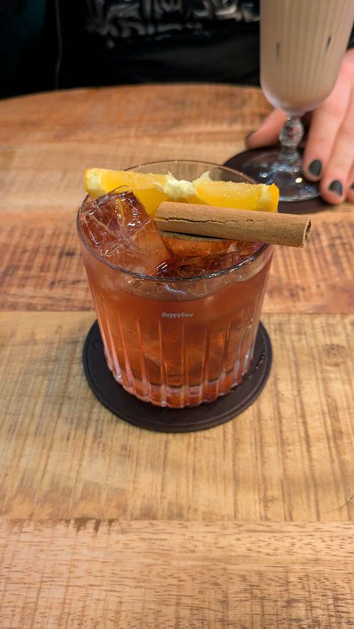 Festive Negroni at This Place Doesn't Need A Name in Riga