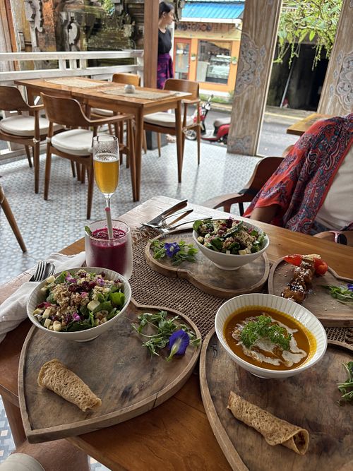 Soups and salads   at Wild - Indonesian & Balinese Food, Drinks and Desserts in Ubud