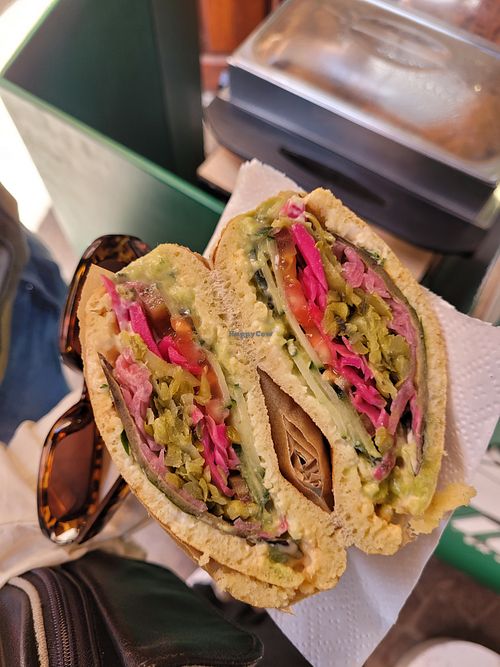 Vegetable sabich  at Sabich Marrakech Medina in Marrakech