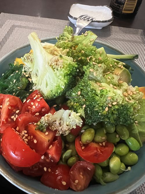 Vegan poke  at Wasabi in Milan