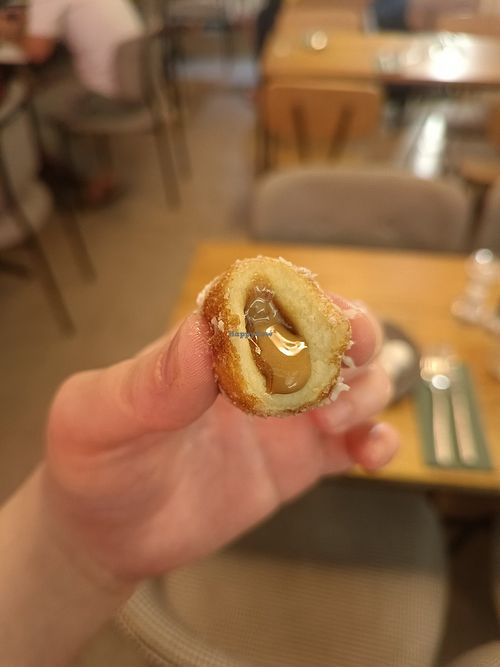 Biscoff mini doughnuts 😋 at Pastan Barcelona in Barcelona