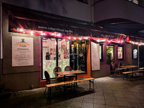 Outside of Saigon Food Restaurant at Saigon Food Restaurant in Berlin