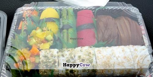 Wasabi Hut - vegan sushi box at Wasabi Hut in Hastings