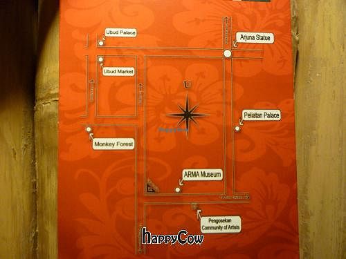 Directions to Siboghana at Siboghana Waroeng in Ubud