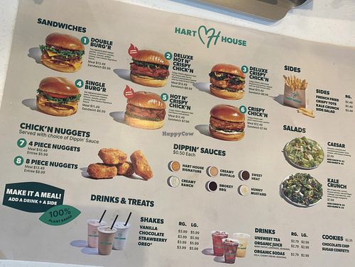 Menu   at Hart House - University Park South in Los Angeles