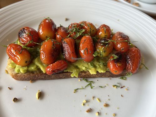Super delicious avo on toast. But a small serving    at Gallery Cafe in Phuket