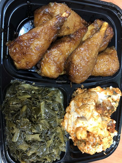 Heehee, the drum sticks made me giggle. I haven’t eaten meat in decades but they seem pretty convincing and tasted so yummy! (maple)  at Elife in Capitol Heights