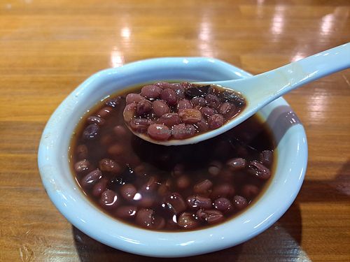 Sweet red bean soup at Xiafei Valley Fashion Vegetable Cuisine - 霞飛谷時尚蔬食料理 in Hualien