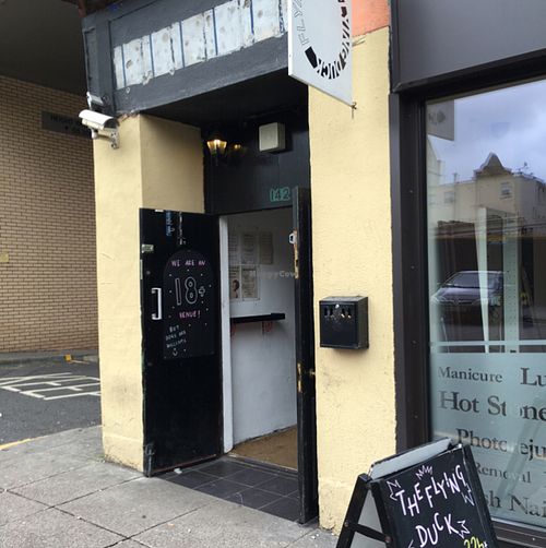 The Doorway at The Flying Duck in Glasgow