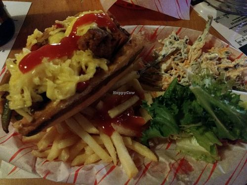 philly cheese steak at The Flying Duck in Glasgow