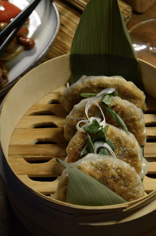 Mushroom Dumplings  at Tiger Wok in Hurghada