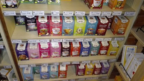 Yogi tea  at Biotoop in Leuven