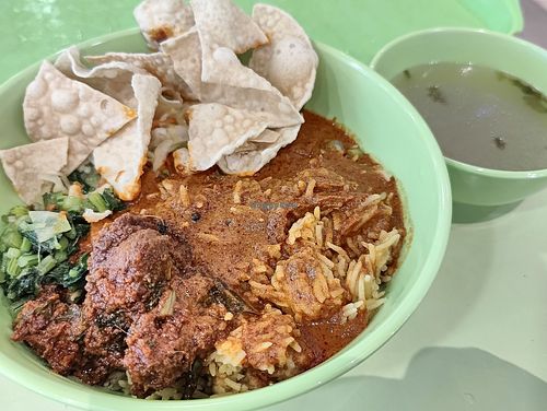 Dum Briyani at Gokul Raas Vegetarian - VivoCity in Central Singapore