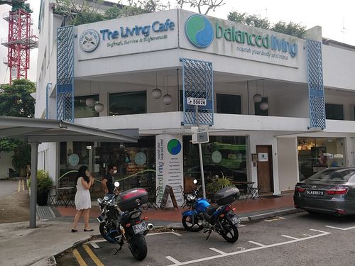 Street View at The Living Cafe in Central Singapore