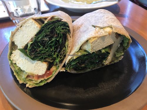 wrap at The Living Cafe in Central Singapore