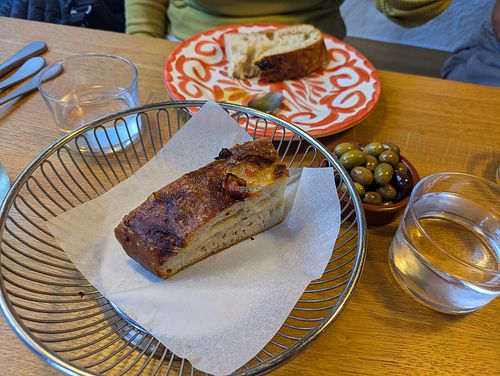 Foccacia at V'italian in Copenhagen