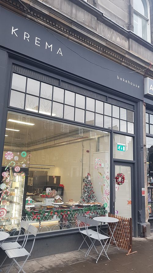 Exterior at Krema Bakehouse in Edinburgh