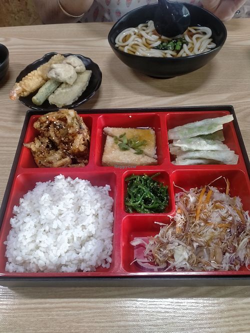 Dinner Bento box at Koi Japanese Restaurant in Maryborough