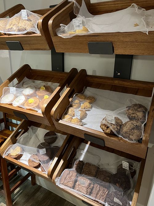 Bakery area  at Botanica Bistrô in Rio De Janeiro