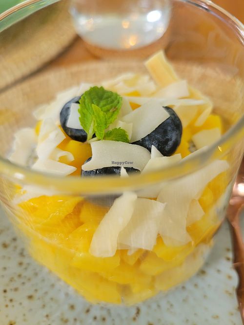 Chia pudding - yummy at Shalimar Restaurant in Koh Phangan