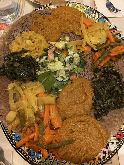 Vegan Revenge combo (x2)  at Blue Nile Restaurant in Jamaica Plain