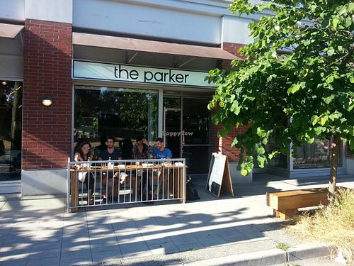 Outside at The Parker in Vancouver