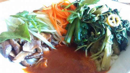 House-made Alkaline Noodles at The Parker in Vancouver, BC Canada at The Parker in Vancouver