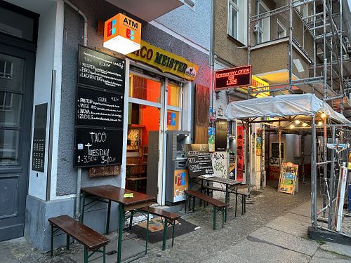 outside  at Taco Meister in Berlin