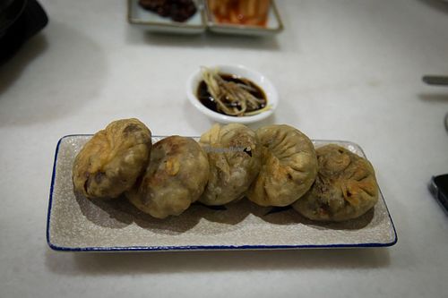 Vegetable pies at Jangsu Fusion Teahouse in Kepong