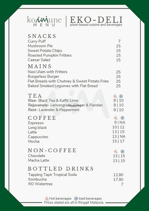  at The Habitat Cafe and Retail in Penang