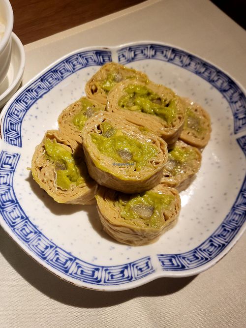 Beancurn skin w avocado at Ye Shanghai - Tsim Sha Tsui in Kowloon
