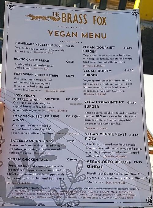  at The Brass Fox Wicklow in Wicklow