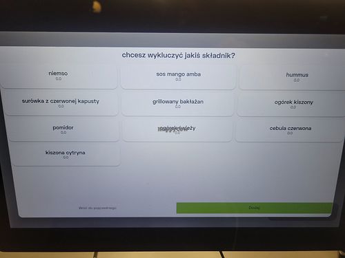 Ordering at Vebap in Warsaw