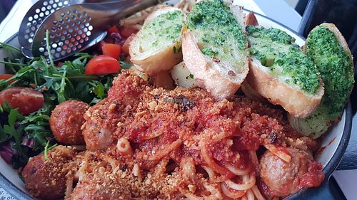 The Vegan Sharer at Zucchini Pasta Bar in Newcastle Upon Tyne