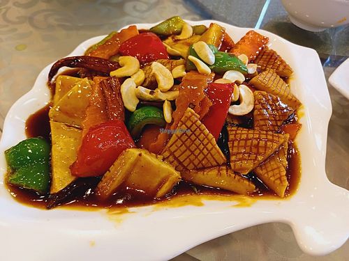 Kung Po Vegan Cuttle Fish (Vegan) at Treasure Oasis Vegetarian Restaurant - 意素轩 in Kuala Lumpur