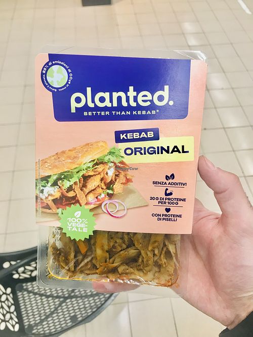 Vegan kebab  at Carrefour Market  in Pompei