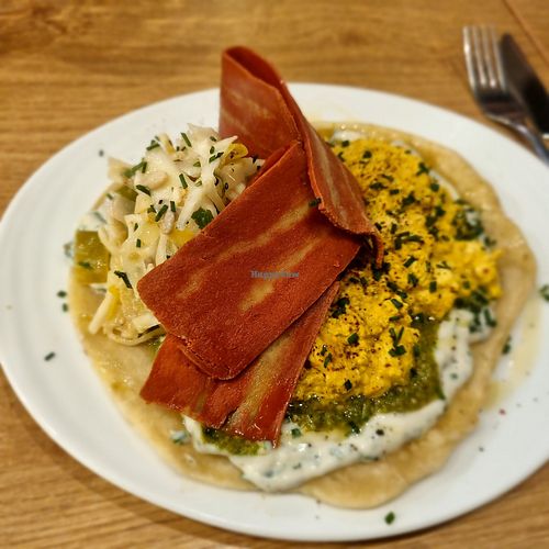 First course of the brunch at ZEITGEIST Café in Lyon