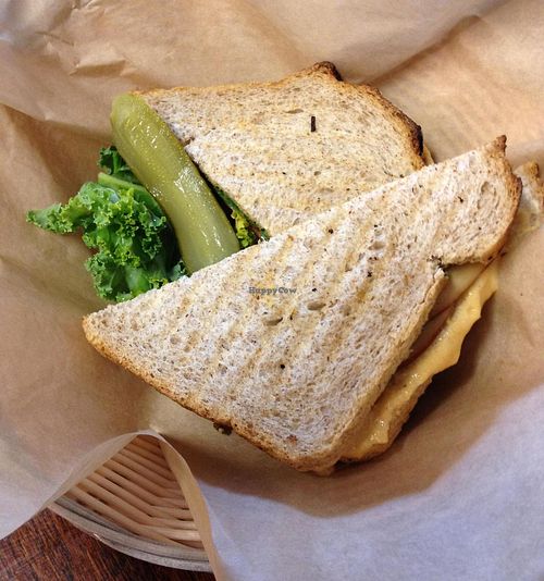 Tofurky Melt at VO2 Vegan Cafe in Cambridge