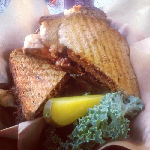 seitan slam at VO2 Vegan Cafe in Cambridge