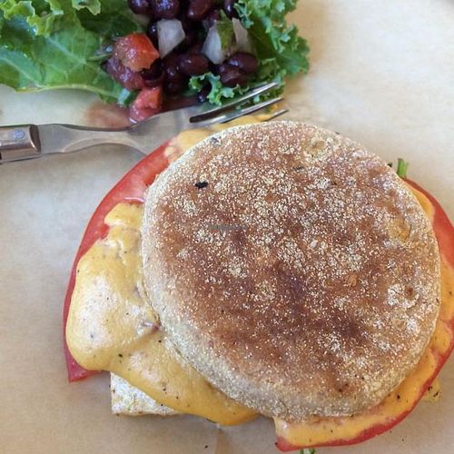 breakfast  at VO2 Vegan Cafe in Cambridge