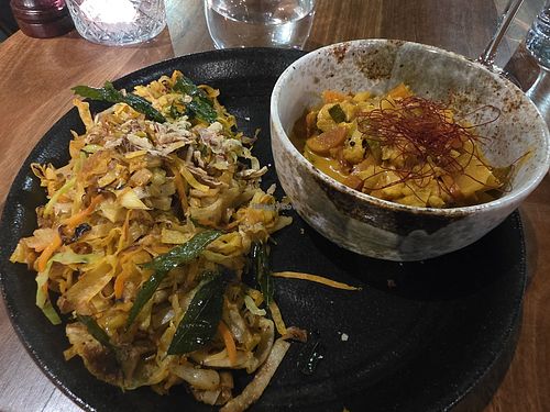 Kothu roti at Banana Leaf Restaurant in Canberra