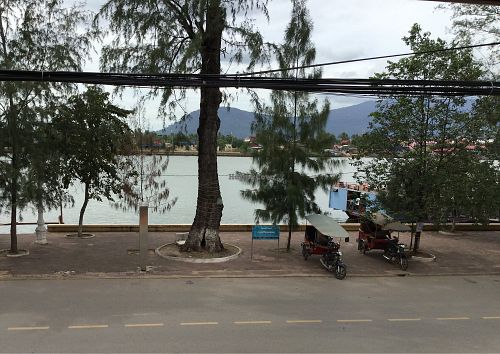 view of river at Rikitikitavi in Kampot