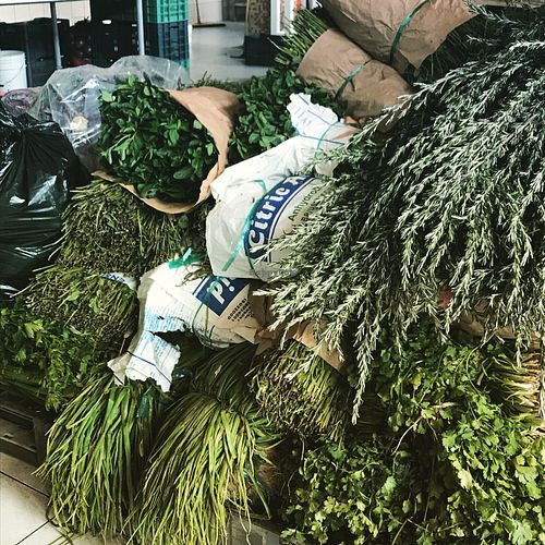 Among the joys of owning a restaurant in Mexico. Abundant, fresh herbs, and beautiful fruits and vegetables. Healthy and delicious vegetarian and vegan cuisine at Asia Caribe  at Asia Caribe in Isla Mujeres