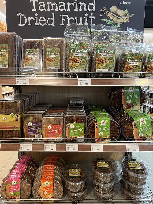 Dried fruits  at Lemon Farm - Prasert-Manukitch Rd in Bangkok