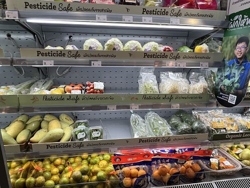 Fresh vegetables   at Lemon Farm - Prasert-Manukitch Rd in Bangkok