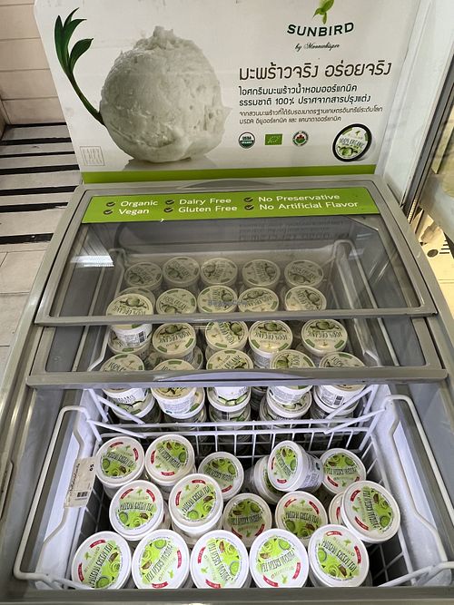 Vegan ice cream  at Lemon Farm - Prasert-Manukitch Rd in Bangkok