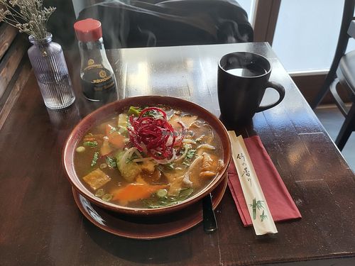 Udon xao soup at Little Tokyo in Munich