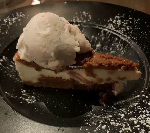 Biscoff Cheesecake at The Crown Hawk Green in Stockport